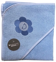 Kapuzenhandtuch, Blume, Nørgaard Madsen, Light Blue